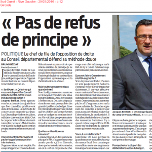 [Presse] « Pas de refus de principe » (Jacques Breillat)