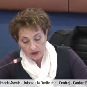 Valérie DUCOUT sur le développement durable (Assemblée plénière du 24 juin)