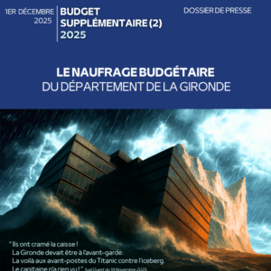 Nouveau dossier de presse – Budget Supplémentaire n°2 (2025)