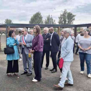 Transition énergétique : la Conseillère départementale Valérie Drouhaut à l&rsquo;inauguration de l&rsquo;école élémentaire Jacques-Brel rénovée